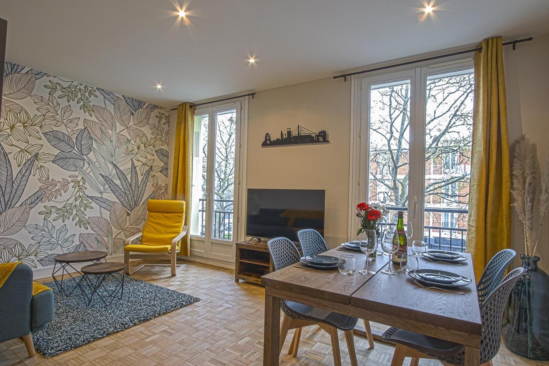 L'Escapade Oceane, Appartement Avec Parking لو هافر المظهر الخارجي الصورة